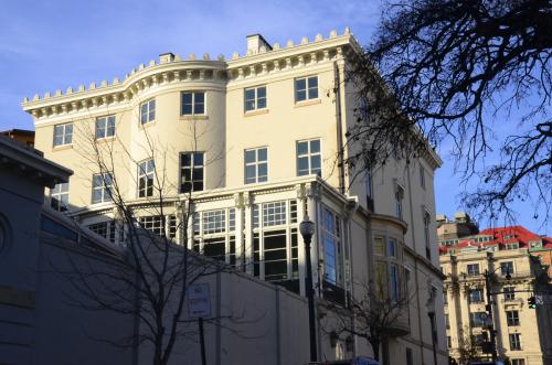 Installed Roof Top Ornaments on the Walters Art Museum